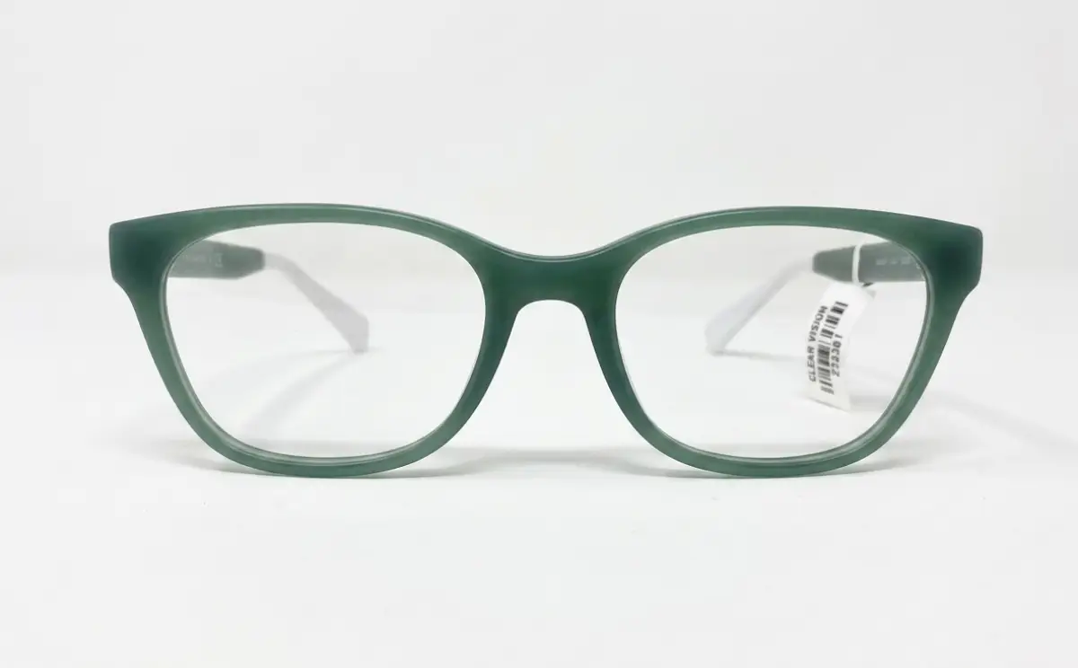 Ralph Lauren Green Oval Optical Glasses Frame for Unisex